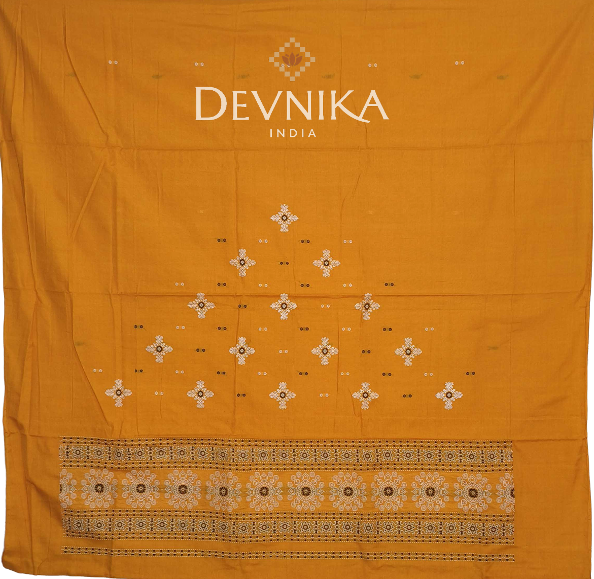 Yellow Bomkai Dress Set