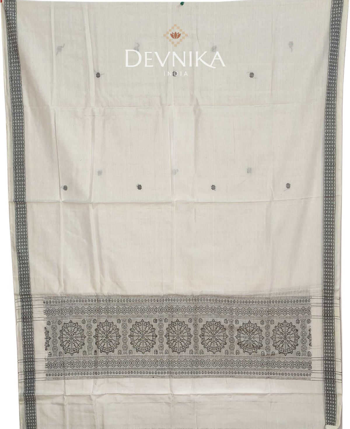 Deep Maroon With White Pant & Chunri Bomkai Dress Set