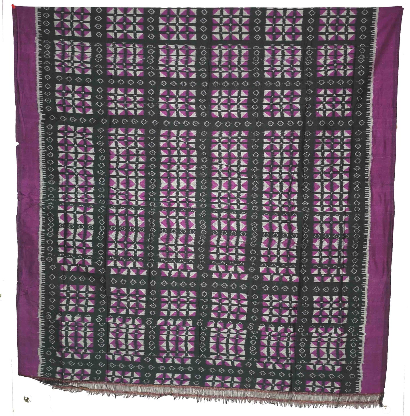 Black  & Magenta Body Bandha Shirt/Top Piece