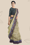 Matha Big Temple Border Khandua Pata Saree | Odisha Handloom | Devnika