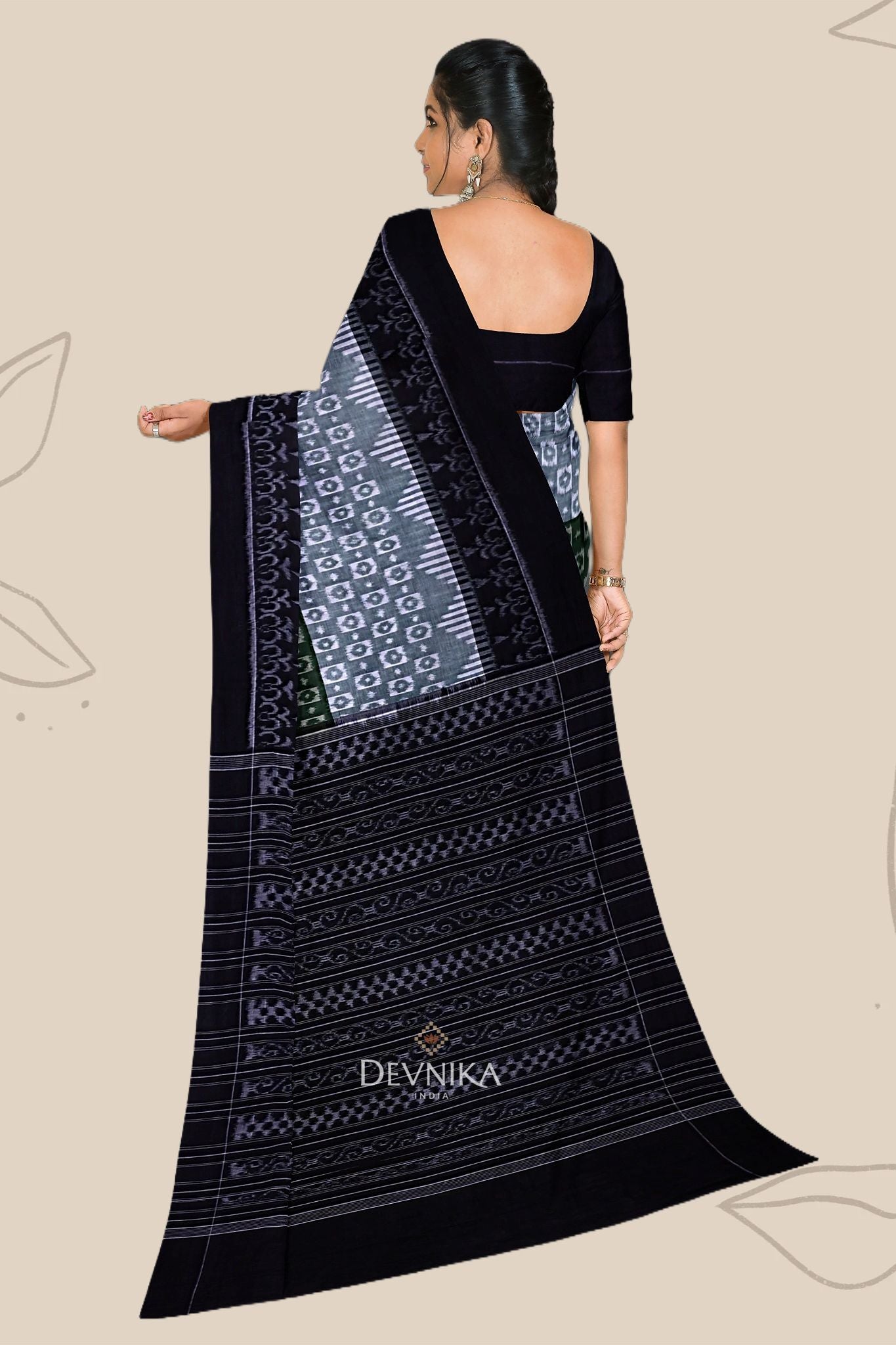 Green Body Bandha Saree