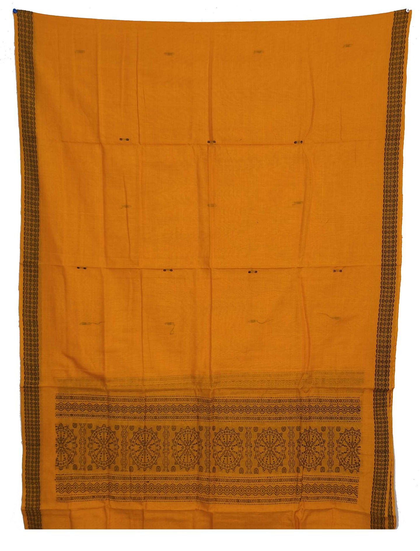 Deep Maroon With Yellow Color Pant & Chunri Bomkai Dress Set