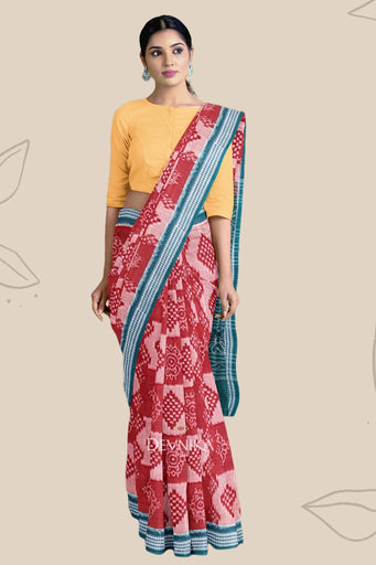 Brown Body Bandha Saree