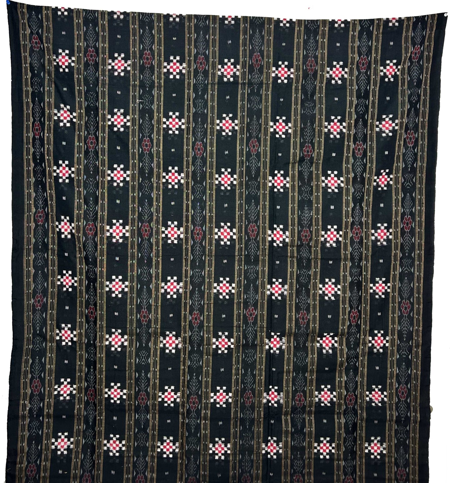 Black Top With Red Pant & Chunri Pasapalli Dress Set