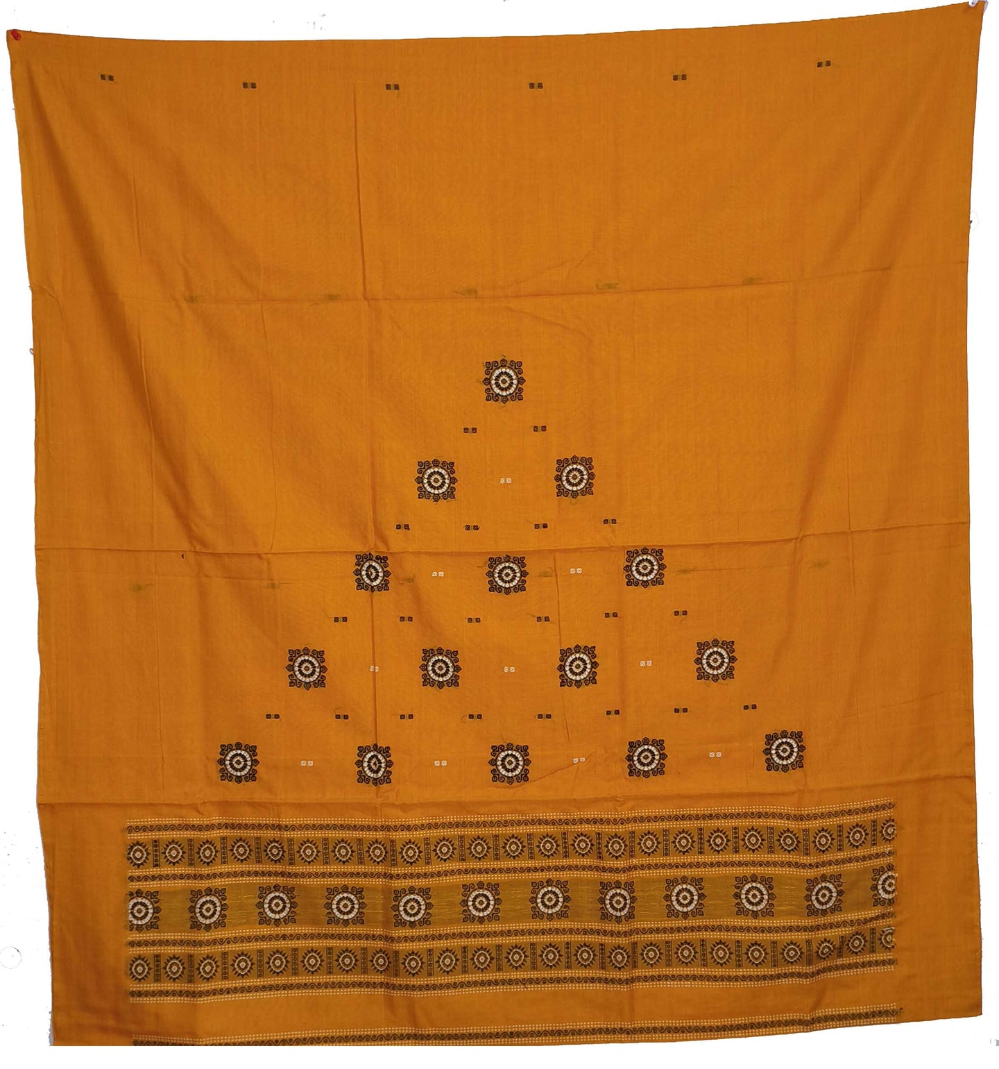 Golden Yellow Bomkai Dress Set