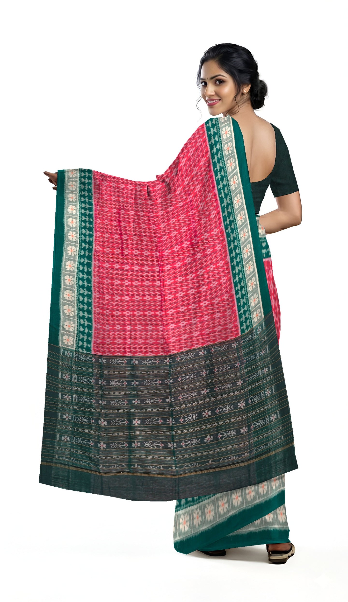 Light Magenta Bandha Pasapalli Saree
