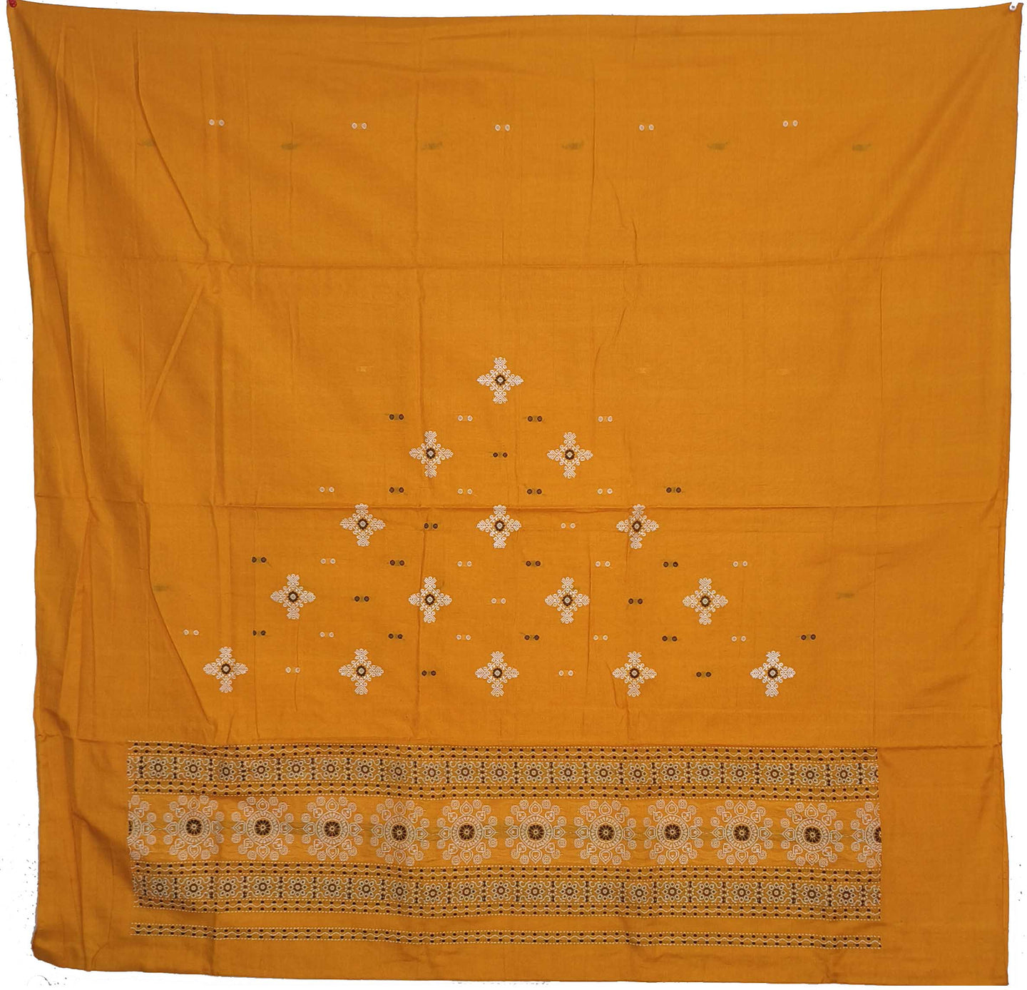 Yellow Bomkai Dress Set