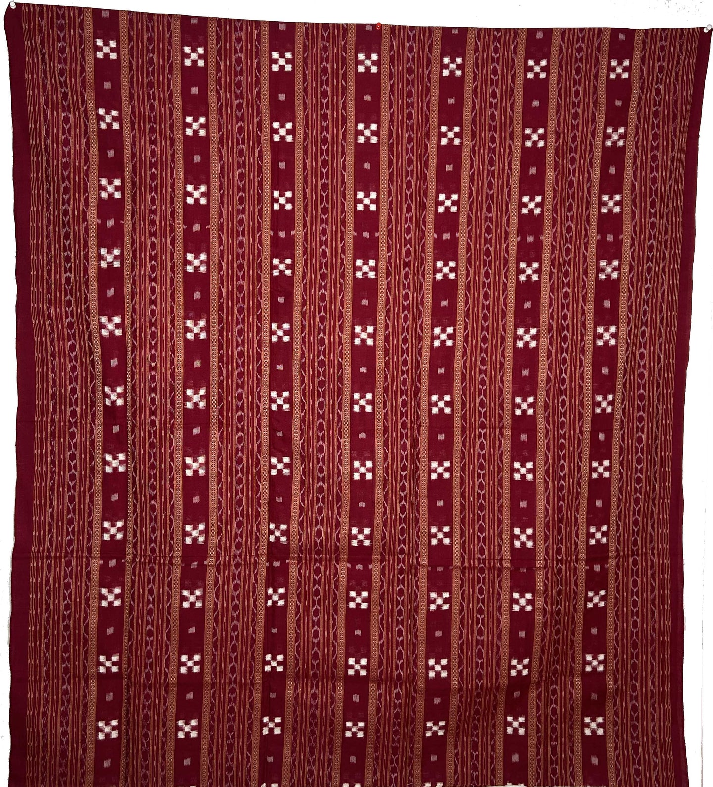 Maroon Top With Yellow Pant & Chunri Pasapalli Dress Set