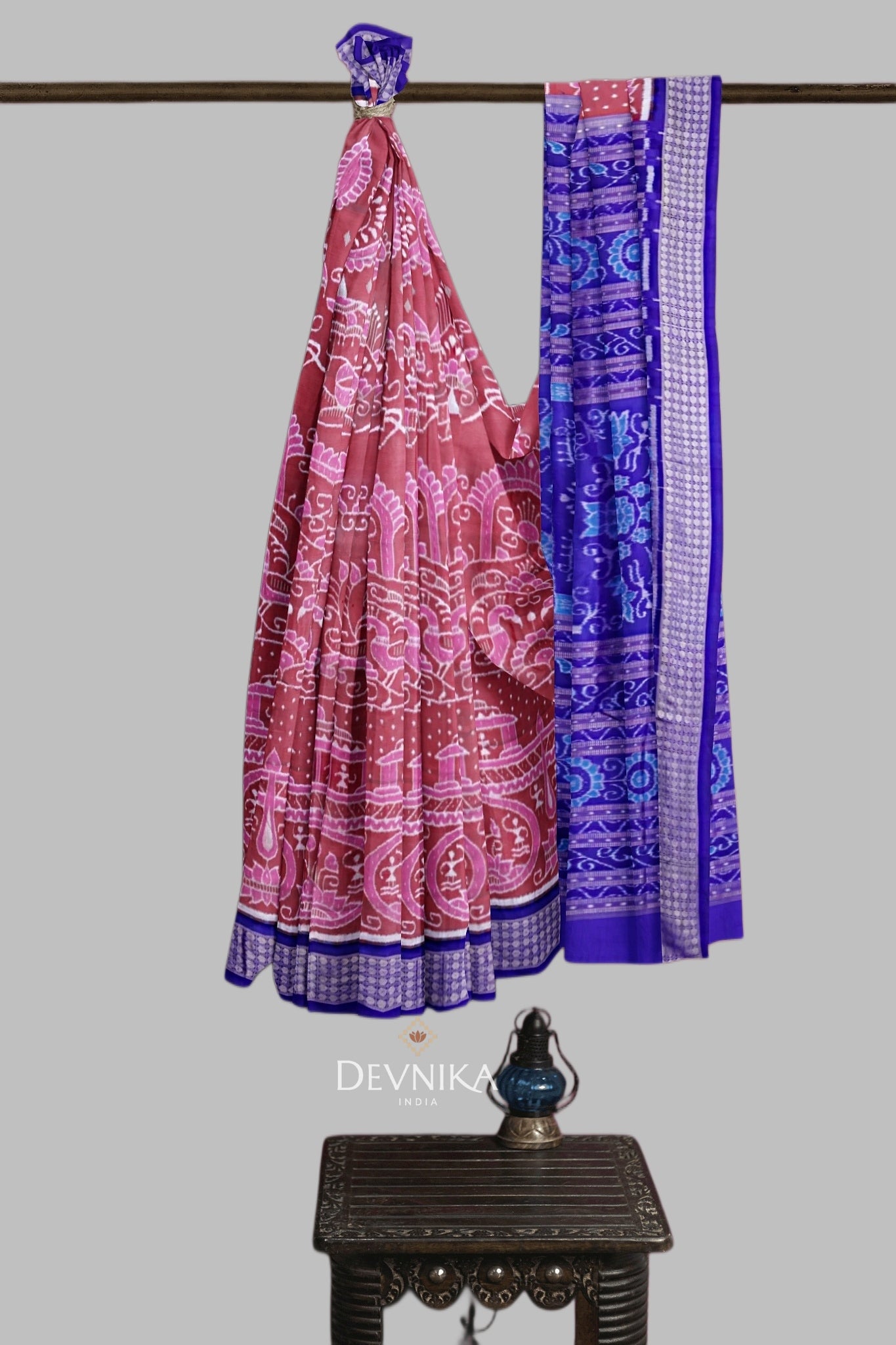 Swift Pink Traditional Body Bandha Saree