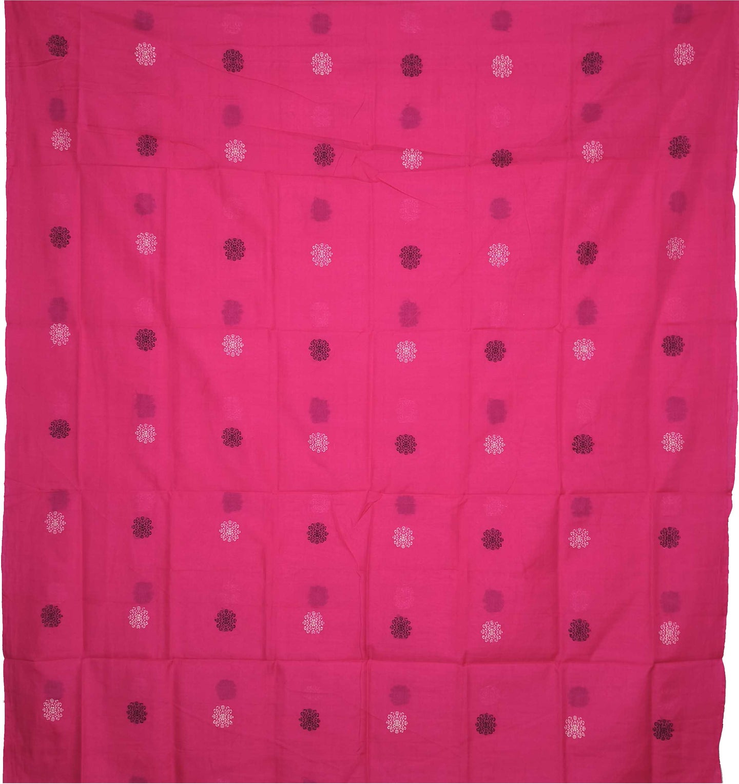 Pink Top With Black Pant & Chunri Bomkai Dress Set