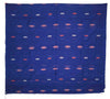 Royal Blue,Orange & white Bomkai Shirt/Top Piece