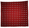 Red, Black & whiteChecked Bandha Shirt/Top Piece