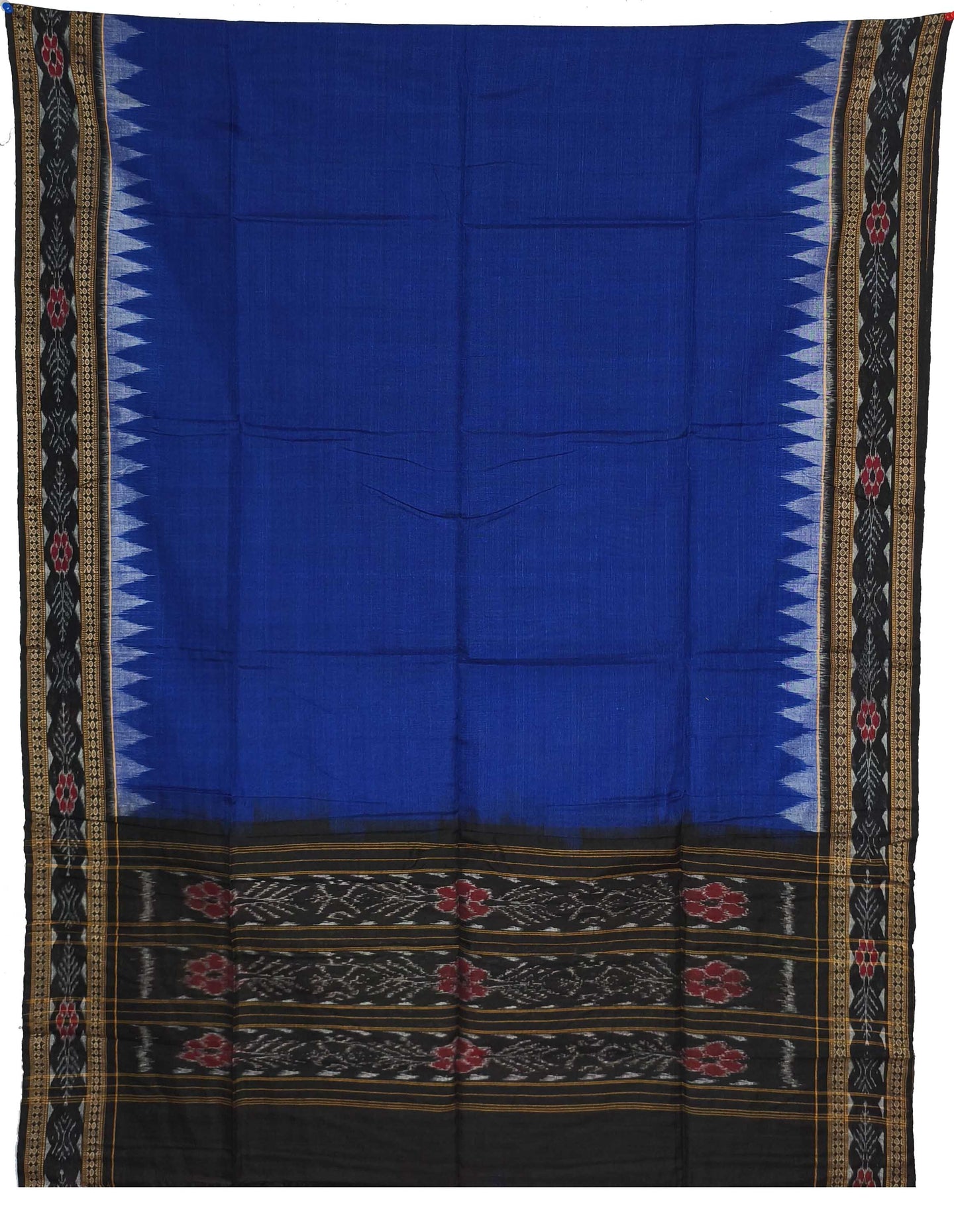 Blue & Black Top With Black Pant & Chunri Pasapalli Dress Set