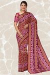 Bronze Bandha Pasapalli Saree I Odisha Handloom GI Tagged | Devnika