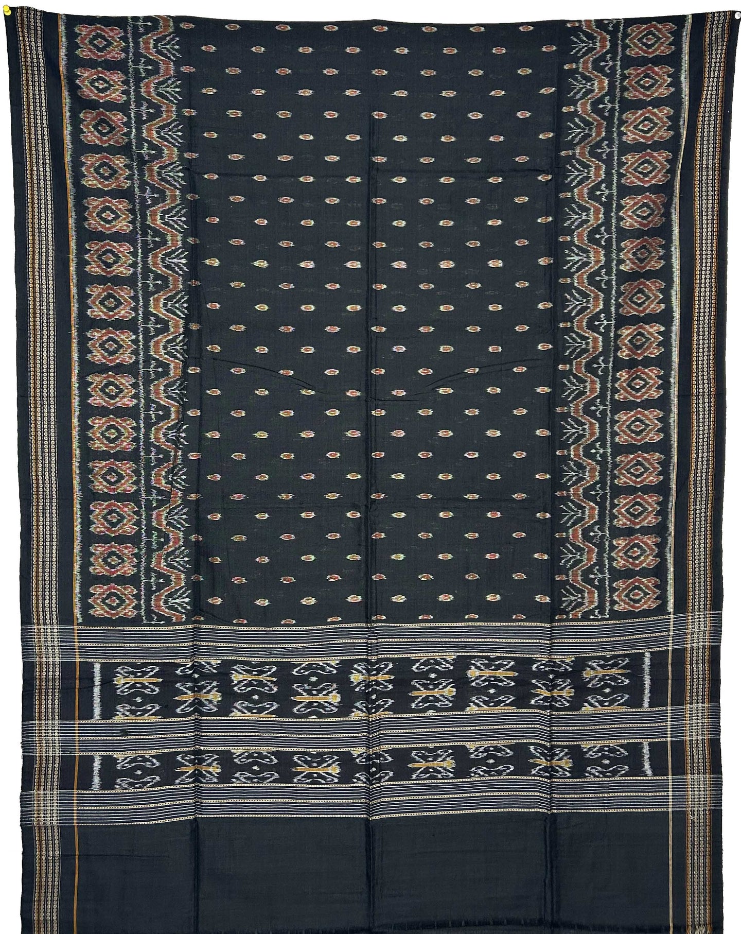 Rust Top With Black Pant & Chunri Body Bandha Dress Set