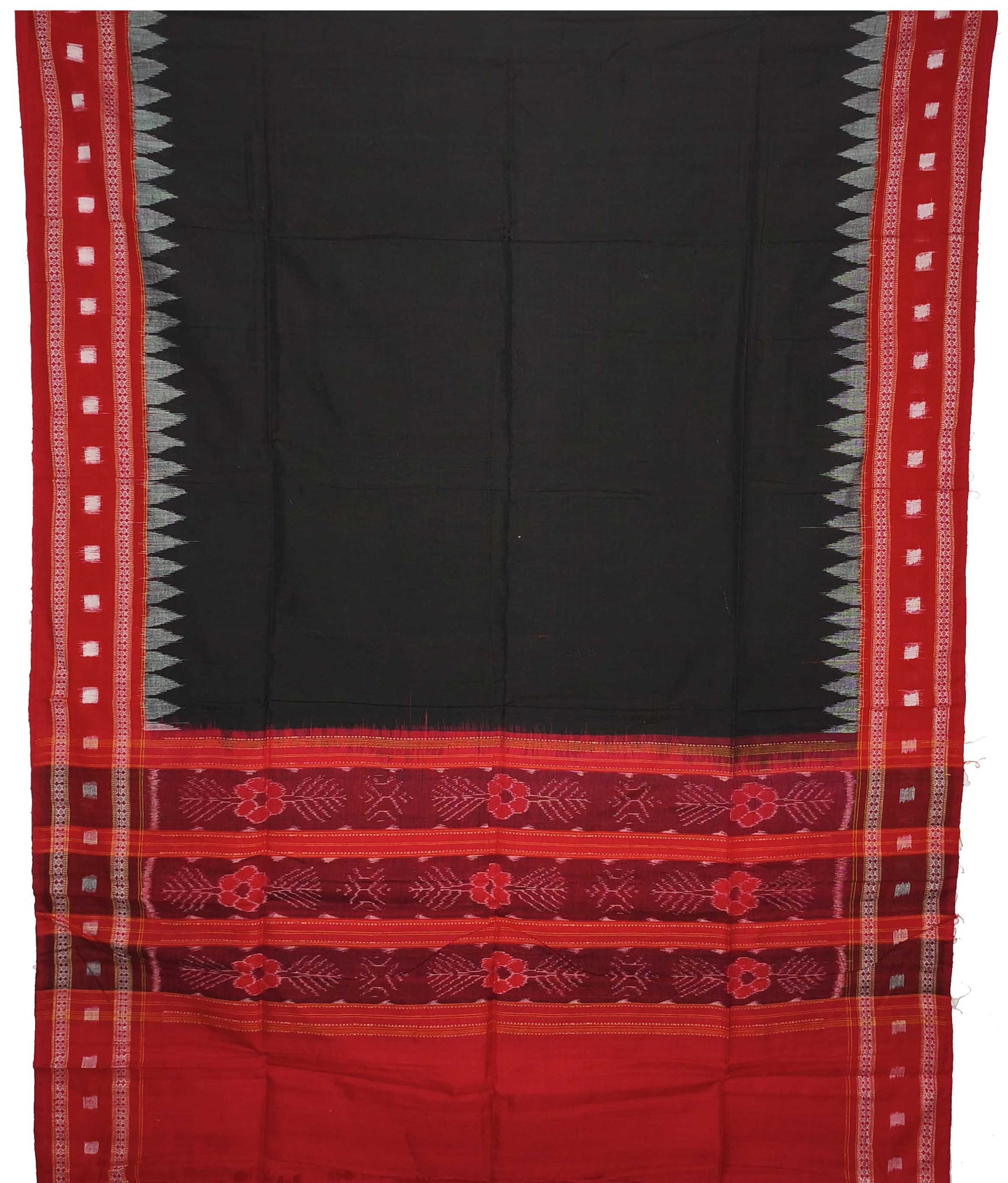 Red Color Top With Black Color Pant & Chunri Pasapalli Dress Set