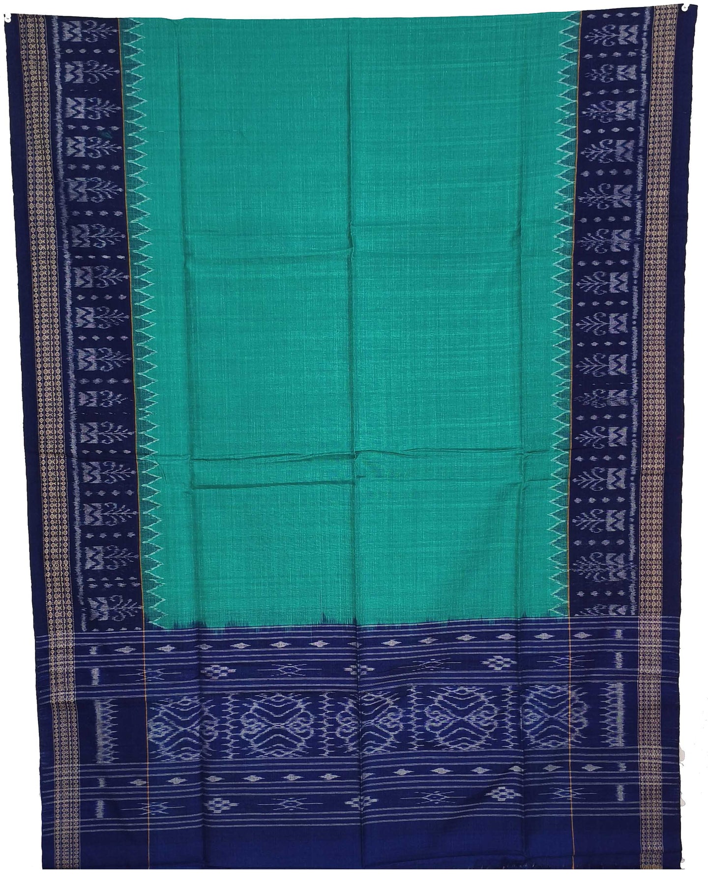 Blue Top With Torquise Blue Pant & Chunri Body Bandha Dress Set