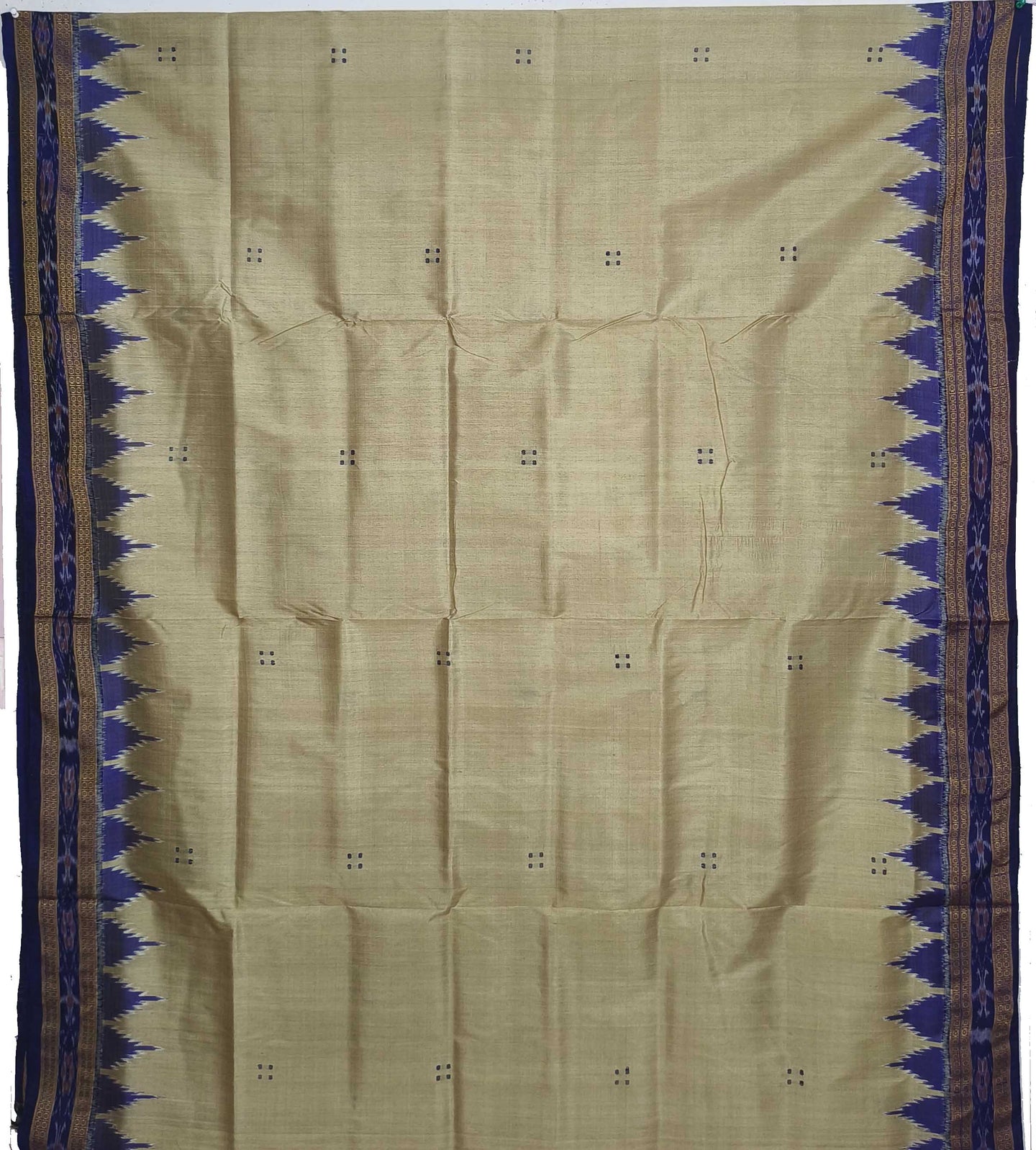 Matha Big Temple Border Khandua Pata Saree