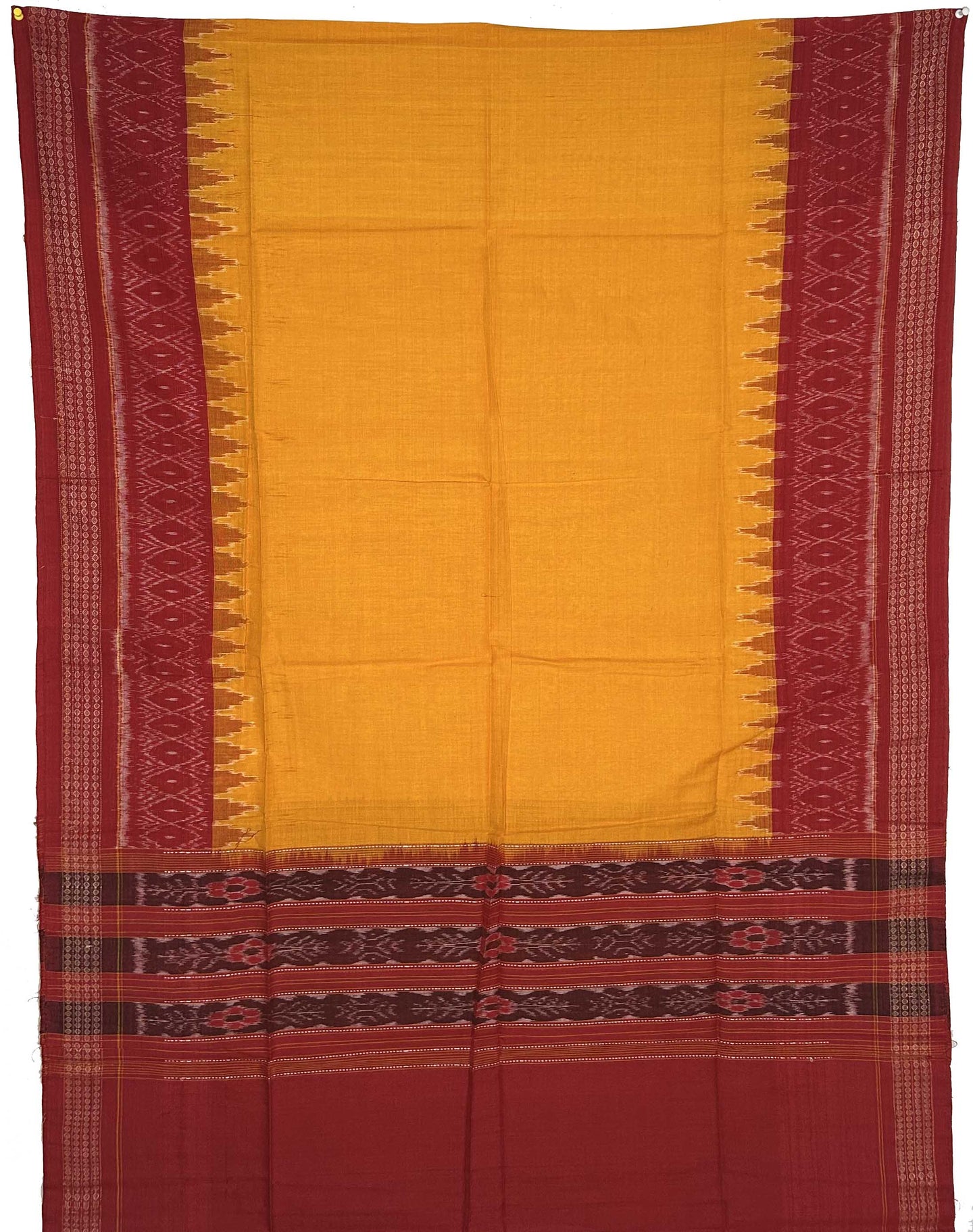 Sumati Top With Red Pant & Chunri Body Bandha Dress Set