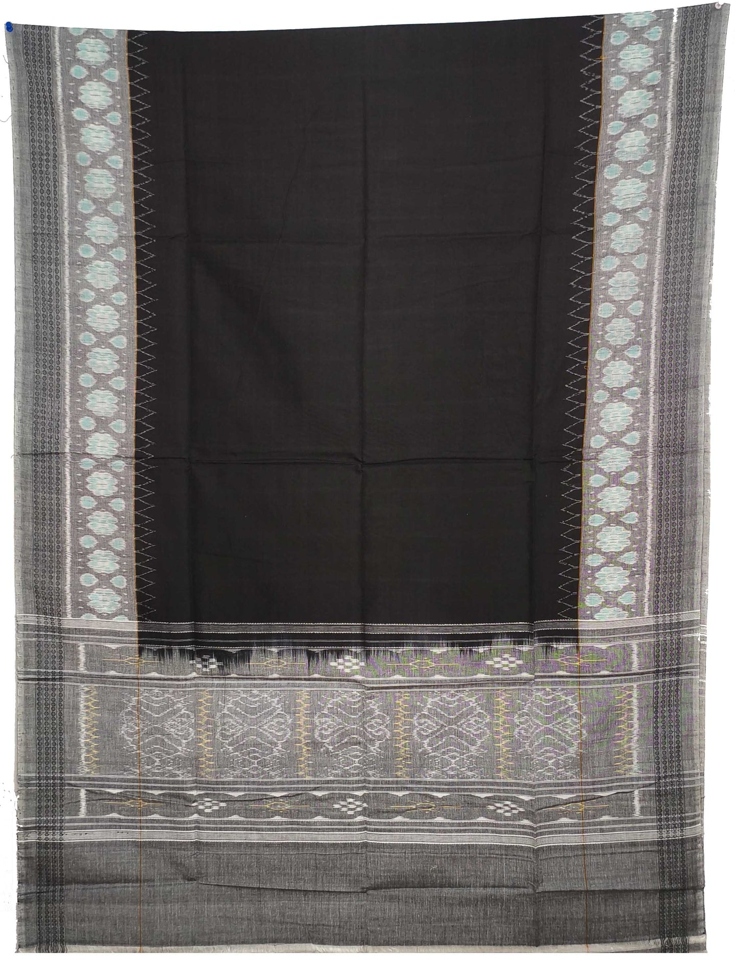 Steel Top With Black Pant & Chunri Body Bandha Dress Set