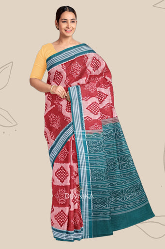 Brown Body Bandha Saree