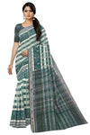 Green Mania Bandha Traditional Katiki Saree | Odisha Handloom GI Tagged | Devnika