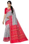 Blue Violate Mania Bandha Traditional Katiki Saree | Odisha Handloom GI Tagged | Devnika