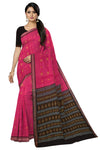 Hot Pink Bomkai Sambalapuri Saree