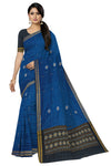 Blue Bomkai Butti Sambalapuri Saree | Odisha Handloom GI Tagged | Devnika