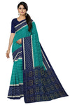 Teal Green Body Bandha Saree