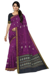 Purple Bomkai Butti Sambalapuri Saree | Odisha Handloom GI Tagged | Devnika