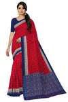 Red Body Bandha Saree