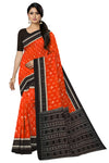 Orange Teracota Bandha Saree
