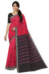 Deep Red Mania Bandha Traditional Katiki Saree | Odisha Handloom GI Tagged | Devnika