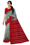 Light Green Big Temple Boarder Saree | Odisha Handloom GI Tagged | Devnika