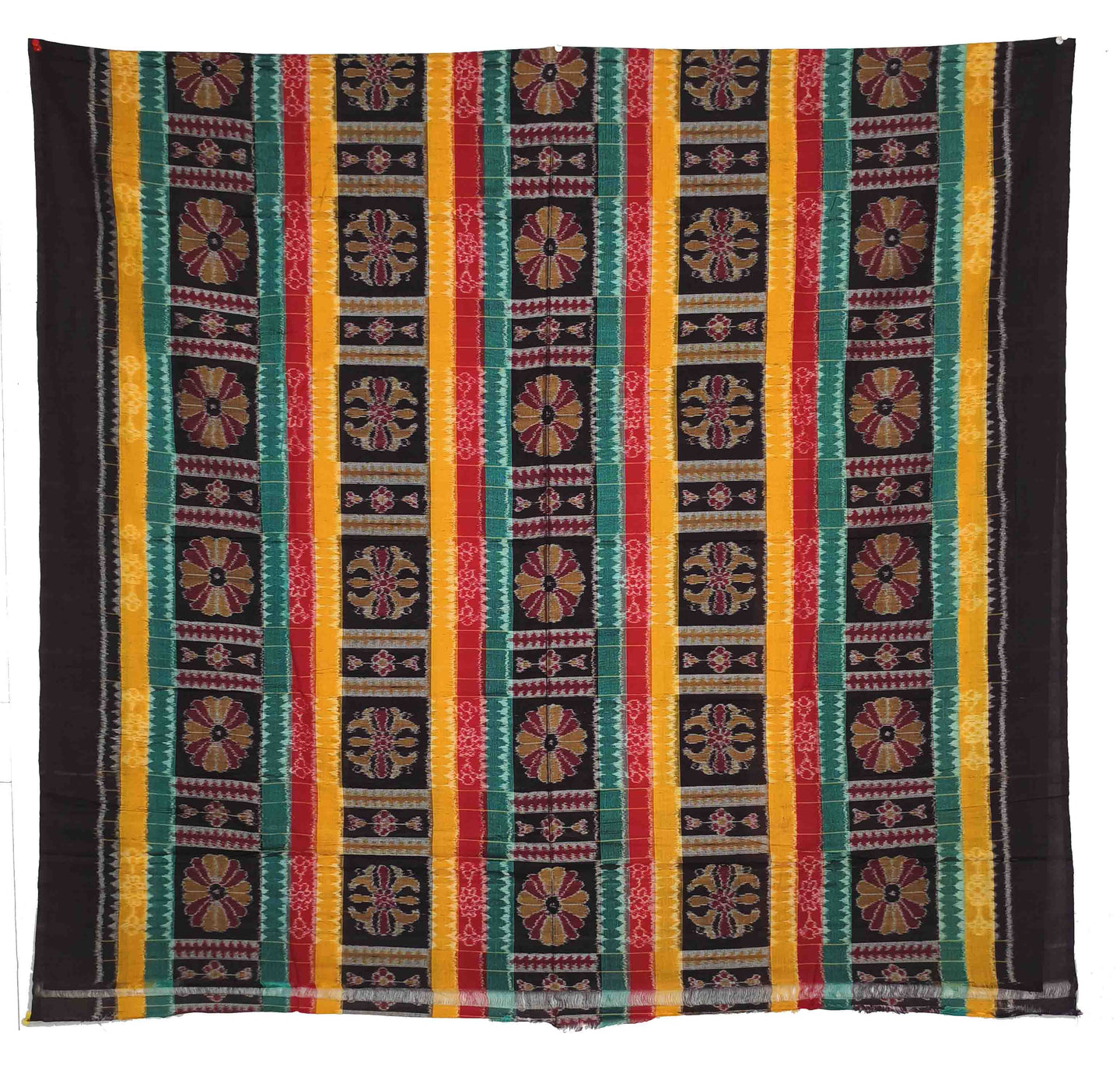 Black,Red , yellow & GreenUtkal Lakshmi Shirt/Top Piece