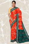 Orange Body Bandha Saree | Odisha Handloom | Devnika