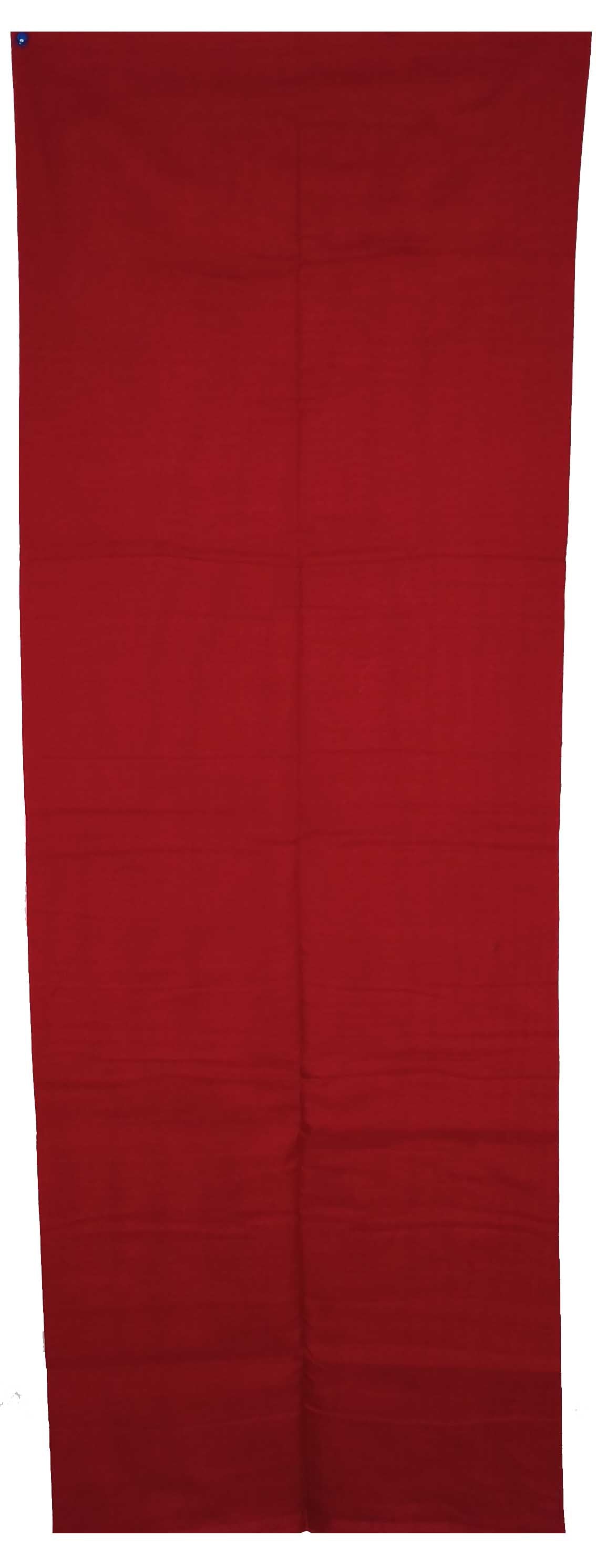 Blue Top With Red Pant & Chunri Pasapalli Dress Set