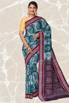Green Body Bandha Saree | Odisha Handloom GI Tagged | Devnika