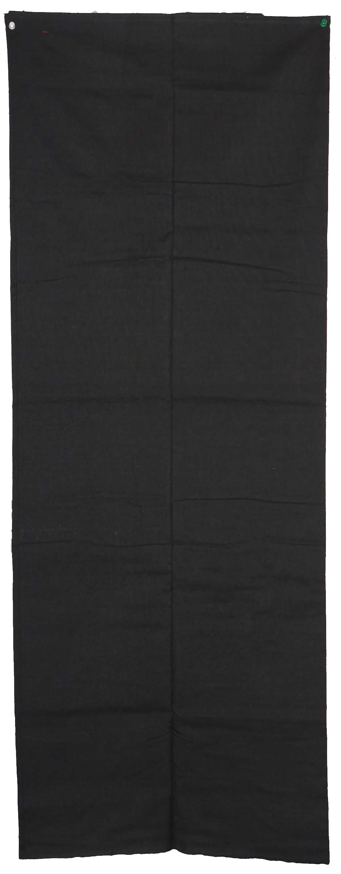 Black Top With Black Pant & Olive Green Chunri Pasapalli Dress Set