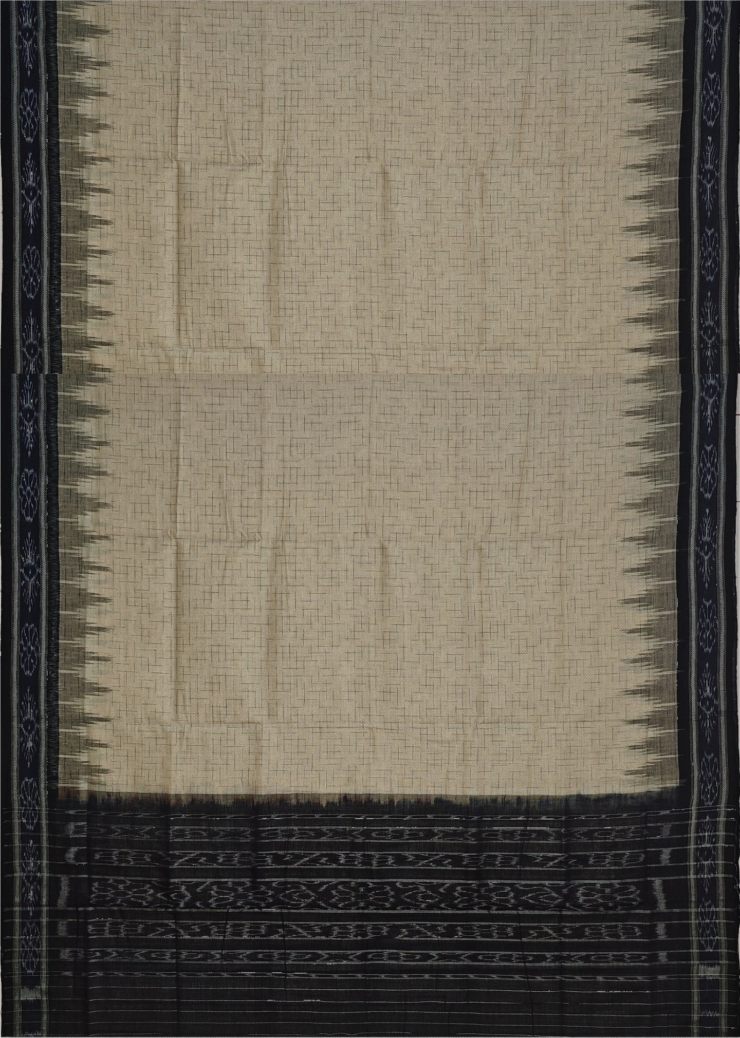 Chandan  Mania Bandha Traditional Katiki Saree | Odisha Handloom GI Tagged | Devnika