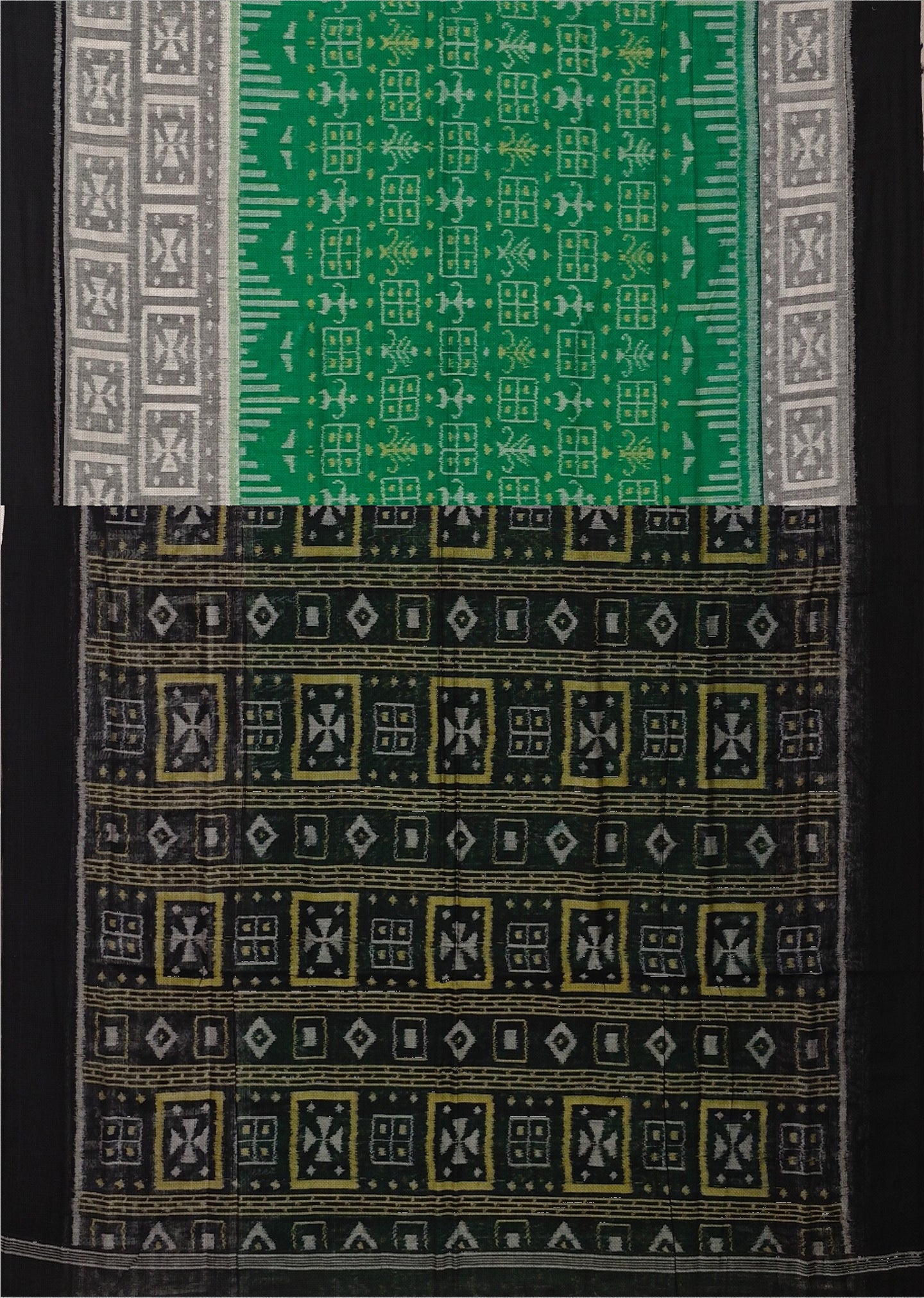 Green Body Bandha Saree