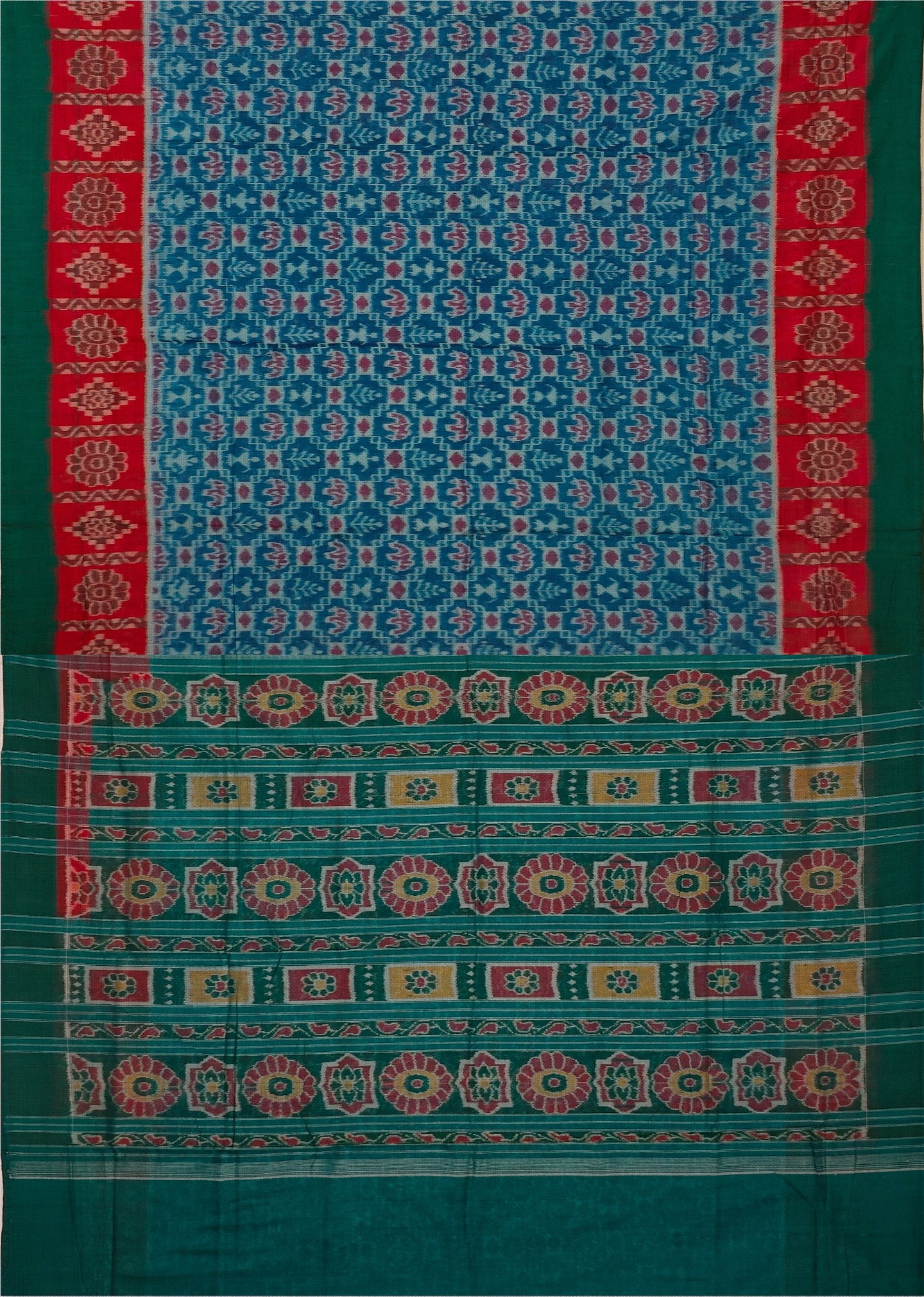 Sumati Teracota Bandha Saree