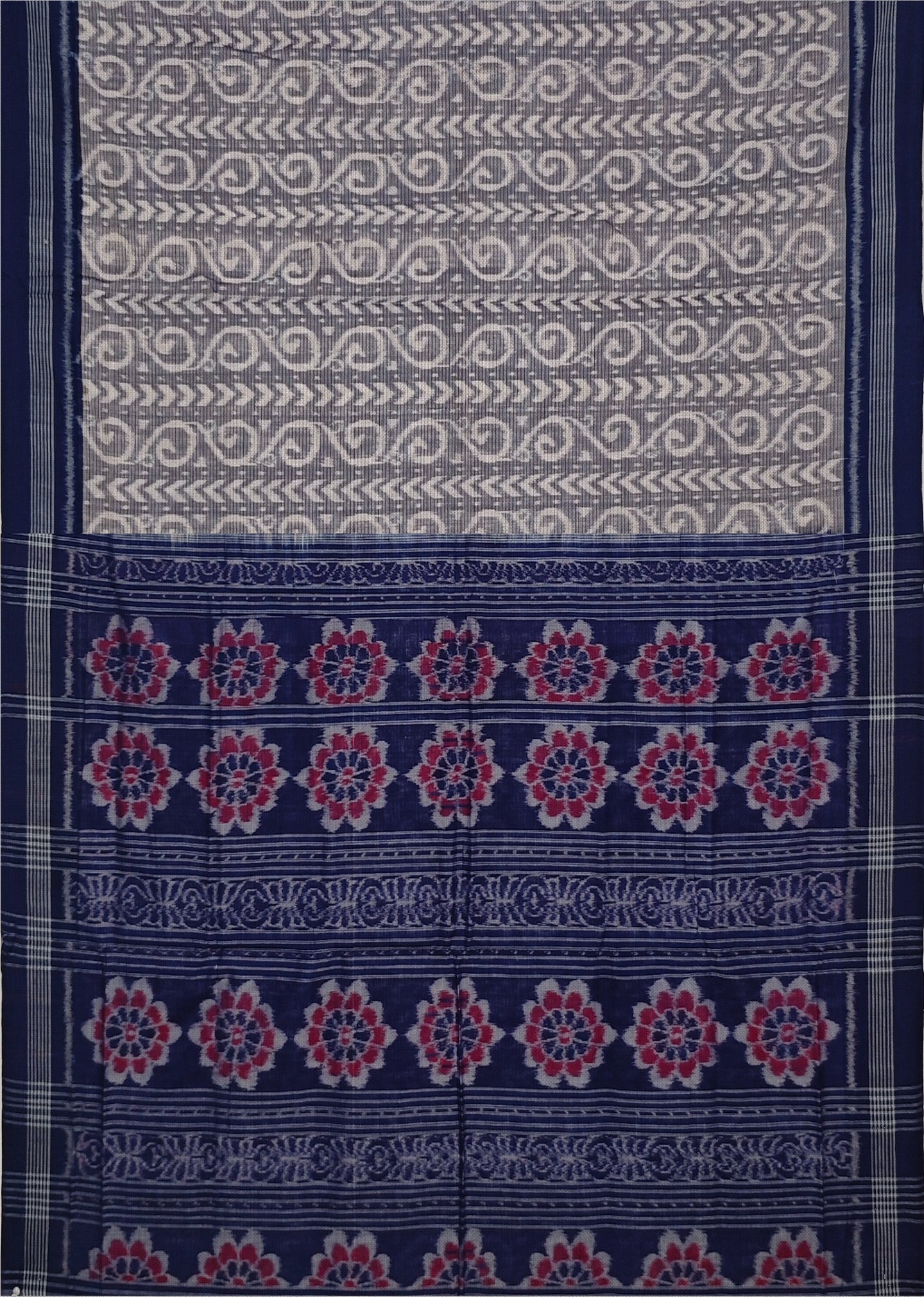 Light Blue Body Bandha Saree