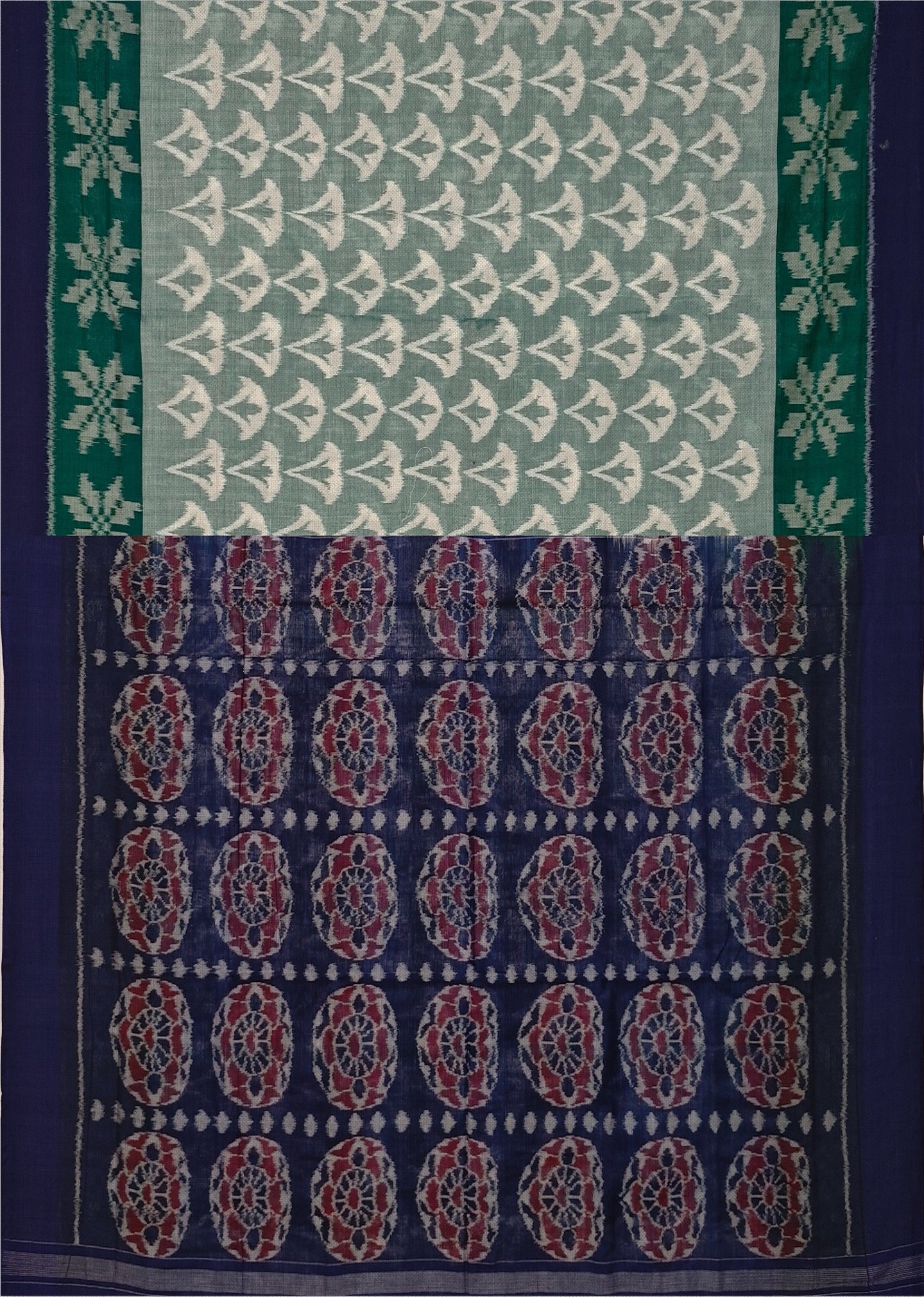 Light Green Body Bandha Saree