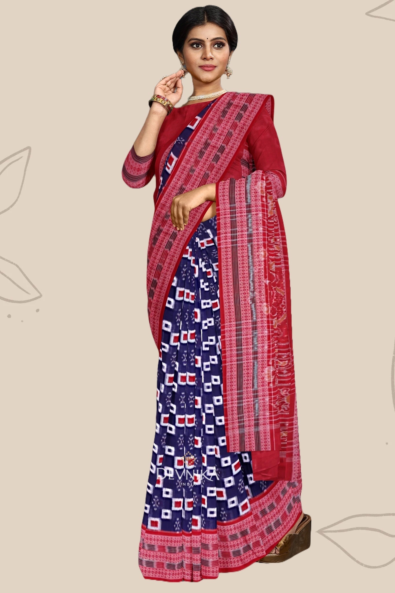 Blue Body Pasapalli Saree