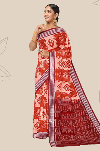 Brown Body Bandha Saree