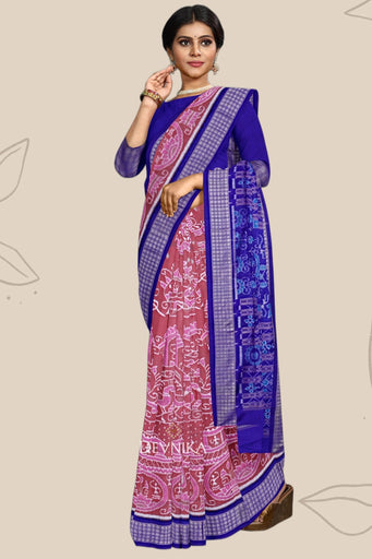 Swift Pink Traditional Body Bandha Saree