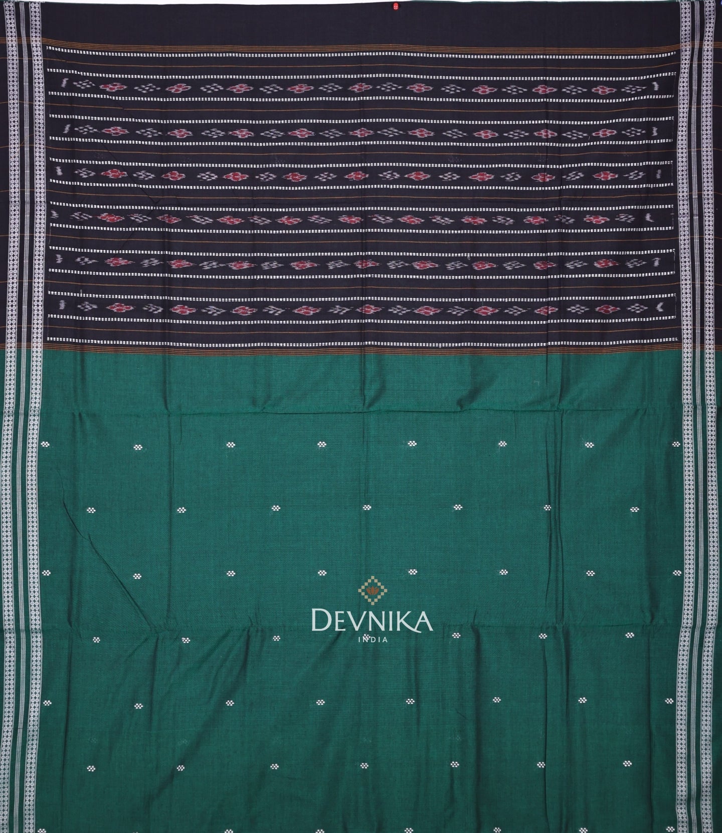 Green Mini Butti Saree