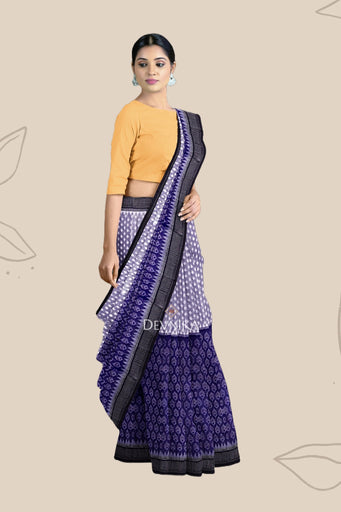 Blue Body Bandha Saree